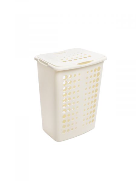 Корзина для белья VICTOR 40л кремовая CURVER