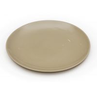 PLATE MEDIUM sand Тарелка бежевый 210 мм, фарфор