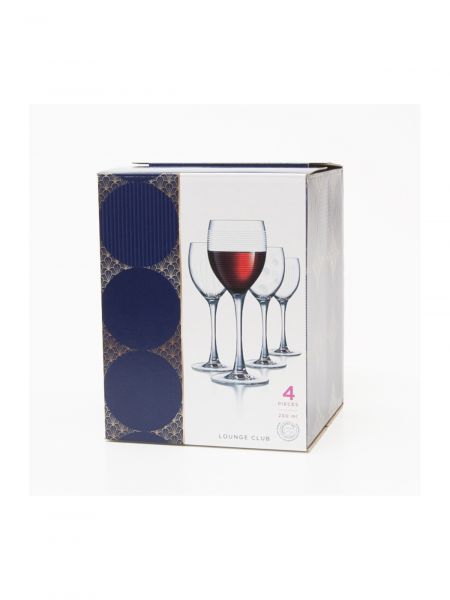 Набор бокалов для вина ЛАУНЖ КЛАБ 4шт 250мл LUMINARC