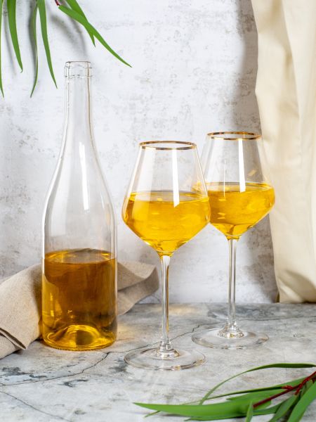 Набор бокалов для вина ULTIME BORD OR 4шт 380мл CRISTAL D'ARQUES