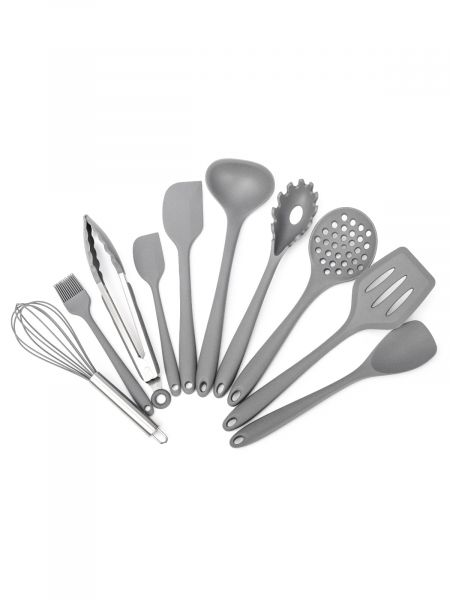 Набор кухонных принадлежностей ELEMENTS 10 предметов силикон ATTRIBUTE