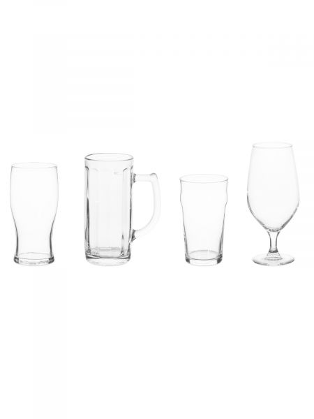 Набор стаканов ВРЕМЯ ДЕГУСТАЦИЙ КРАФТ БИР без декора 4шт LUMINARC