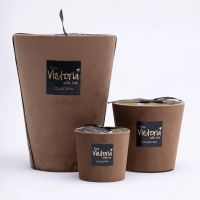 Свеча ароматическая Victoria with Love Velvet light brown 400гр