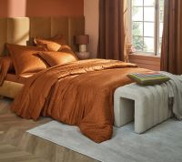 Постельное бельё EOLE COGNAC пододеяльник 200х220 простынь 280х320 наволочка 50х75*2шт