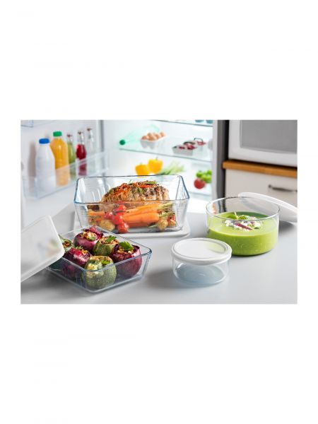 Форма для запекания и выпечки с крышкой COOK&FREEZ 1.5л 22x17x6см прямоугольная PYREX