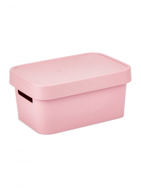 Коробка INFINITY с крышкой 4.5л розовая CURVER