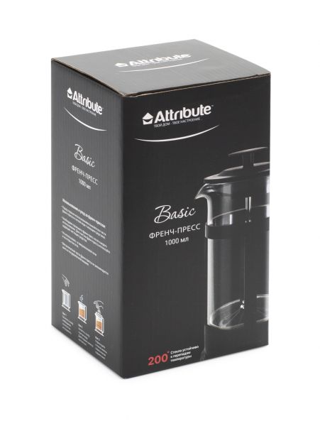 Френч-пресс BASIC 1000мл ATTRIBUTE