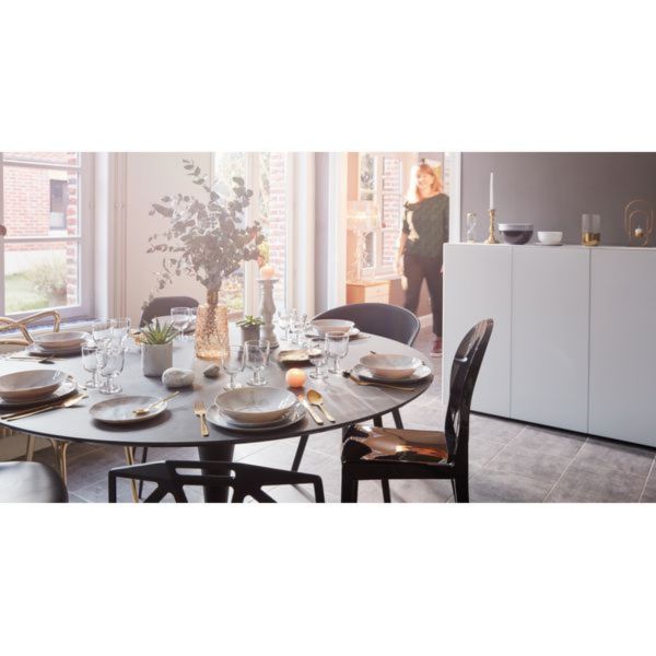 Тарелка обеденная ДИВАЛИ МАРБЛ 25см LUMINARC