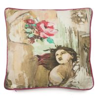 Подушка декоративная EMPIRE DESIGN 45x45 см, 50% лен 50% вискоза, внутренняя подушка - чехол хлопок сатин, наполнитель конфорель EW10