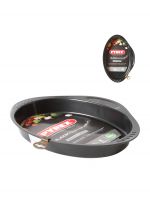 Форма-гриль для запекания BLACK DIAMOND 35х23см овальная PYREX