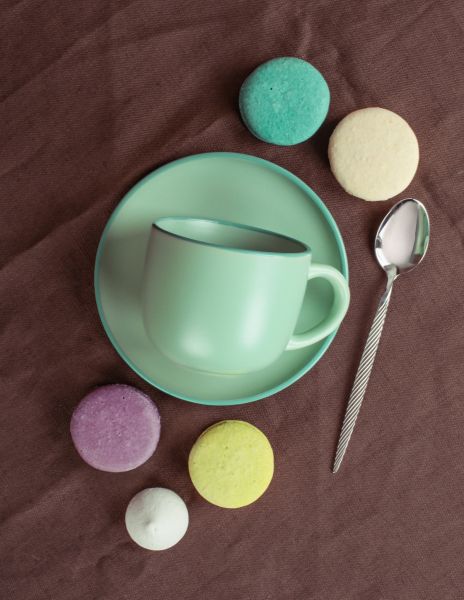 Чайная пара MACARONS 350мл DOMENIK