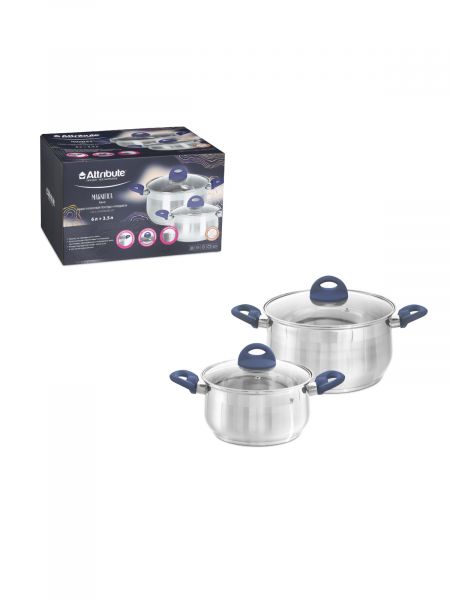 Набор кухонной посуды MAGNIFICA Basic 4пр ATTRIBUTE