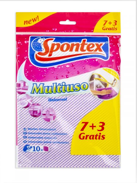 Салфетки универсальные MULTIUSO 46х36см 10шт SPONTEX