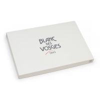 BOX white коробка подарочная 50х34х4 белая с бежевой крышкой