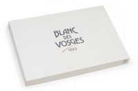 BOX white коробка подарочная 50х34х4 белая с бежевой крышкой