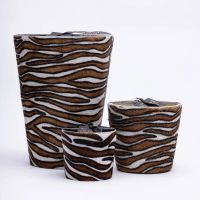 Свеча ароматическая Victoria with Love Hairy zebra tricolore 400гр