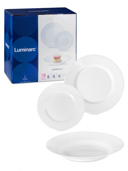 Набор столовый EVERYDAY 18 предметов LUMINARC