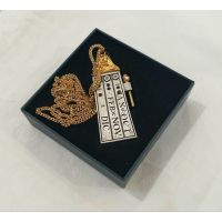 Солнечные часы Hemisferium Canterbury?s Quadrant 8х2,7 см толщина 6 мм, бронза