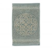 Полотенце ROSETTA 30х50 бирюзовый 80%хлопок 20%лен махра