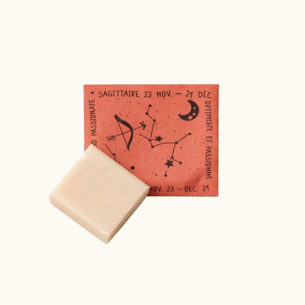 Мыло SAGITTARIUS знак зодиака Стрелец 40гр, аромат кокос