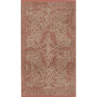 Коврик MARIAGE для ванной комнаты 65/120 красный, 80%хлопок 20%лен махра 730гр/м2