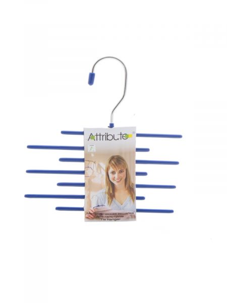 Вешалка для галстуков 8см цвет: синий ATTRIBUTE