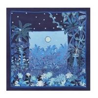 Платок Petrusse REVE BLEU 105/105 шелк 100%