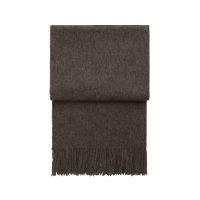 CLASSIC coffee Плед 130/200 , 50% альпака + 40% овечья шерсть + 10% микрофибра, 560 гр
