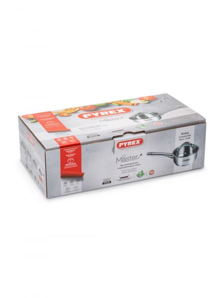 Ковш с крышкой MASTER 0.9л PYREX