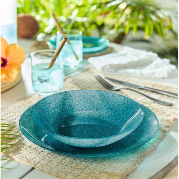 Тарелка обеденная ICY BLUE 26см LUMINARC