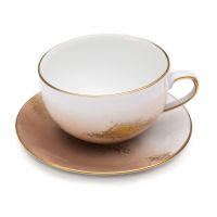 Чайная пара Marie Daage Horizon (чашка и блюдце) диам 9,5 см Н 6,5 см V 200 мл