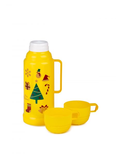 Термос с 2 чашками HOLIDAY 1л ATTRIBUTE