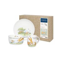 Набор детской посуды «Угадай, как сильно я тебя люблю» 3 предмета, фарфор, белый, 11 5 000 2896, KOENITZ