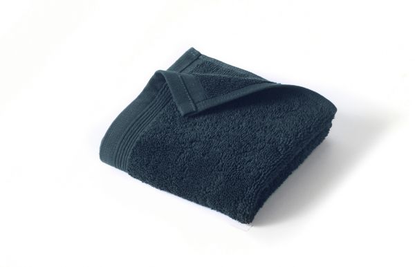 Полотенце UNI BLEU CORINTHE 30х30 темно-синий, хлопок 600гр/м2 (набор 2шт)