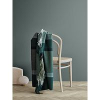 MANHATTAN evergreen/botanic green Плед 130/200 , 50% альпака + 40% овечья шерсть + 10% микрофибра, 5