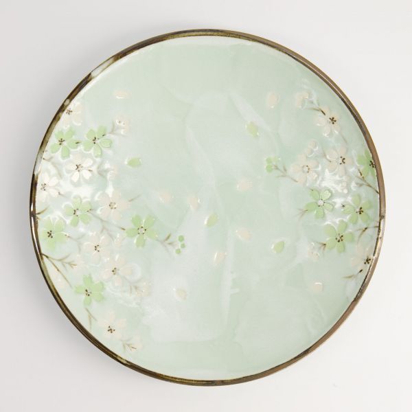 Чаша Green Cosmos 22.7x3.1 см, керамика TOKYO DESIGN