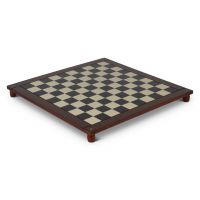 Доска для игры в шахматы и шашки AUTHENTIC MODELS двусторонняя , дерево, 47х47х4 см