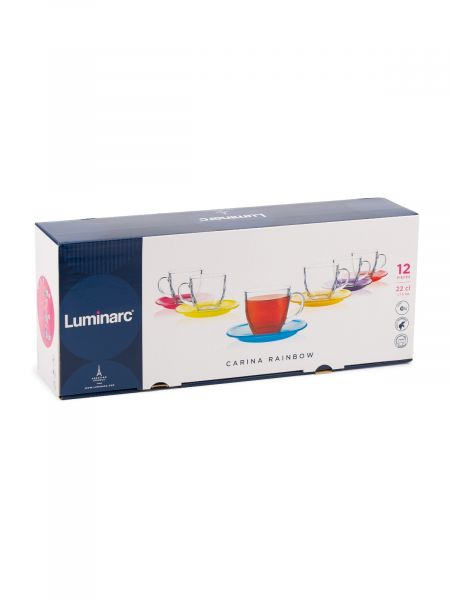 Набор чайный РЕЙНБОУ 220мл LUMINARC