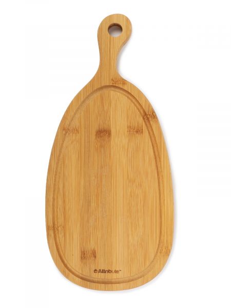 Разделочная доска BAMBOO CURVE 39х18х1.5см ATTRIBUTE