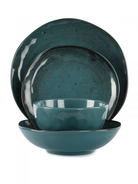 Тарелка обеденная STONE TURQUOISE 26см FIORETTA