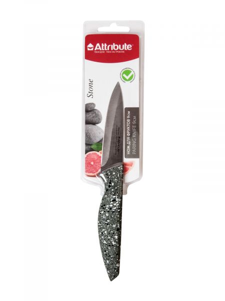 Нож для фруктов STONE 9см ATTRIBUTE
