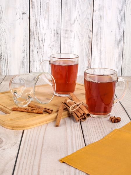 Кружка С ДОБРЫМ УТРОМ прозрачная 320мл LUMINARC