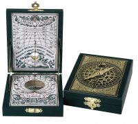 Солнечные часы Hemisferium Brass Kepler8,6х7 Н 2см, бронза