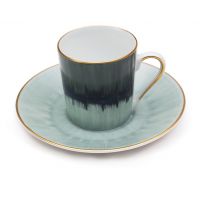 Кофейная пара Marie Daage Aloe ( чашка и блюдце) диаметр 5,5см Н 6,5 см V 90 мл