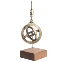 Миниатюрное астрономическое кольцо Hemisferium Miniature Astronomical Ring Dial, 4.5 см толщина