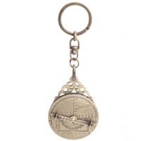 Брелок астролябия Hemisferium Eastern Astrolabe Key Ring 4.5 см, толщина 5 мм, бронза
