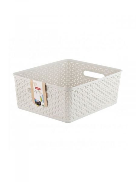 Коробка для хранения MY STYLE M 13л кремовая CURVER