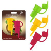 Набор пробок для бутылок 2шт 7см с крышкой МУЛЬТИДОМ