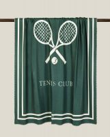 Плед TENNIS CLUB 150x200 см хлопок 35% полиэстер 65%, 730г FRATI HOME