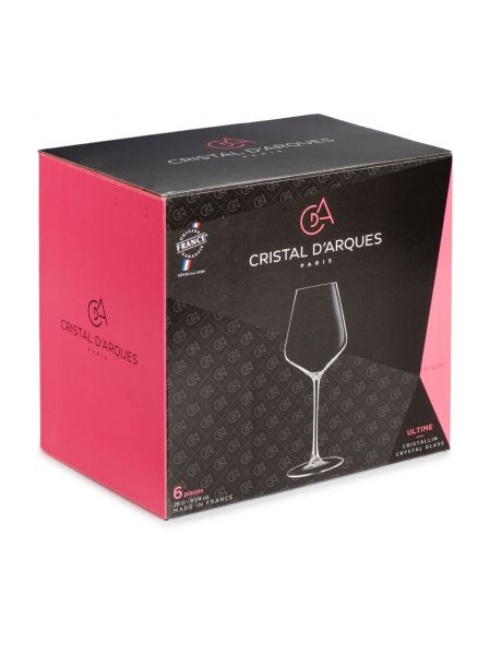 Набор бокалов для вина ULTIME 6шт 280мл CRISTAL D'ARQUES